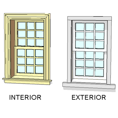 Series 400 Double Hung windows by Andersen. Fully .... 