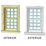 Series 400 Double Hung windows by Andersen. Fully ...