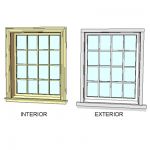Series 400 Double Hung windows by Andersen. Fully ...