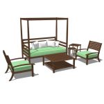 Clearwater Outdoor Living Set.