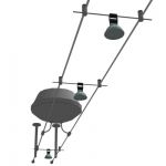 A kit of four components for a cable lighting syst...