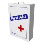 Basic first aid kit.