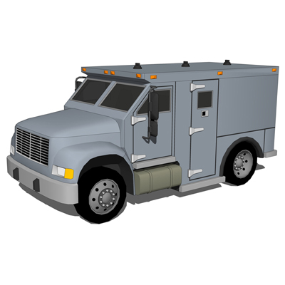 The armored van or truck,it's used in transporting.... 