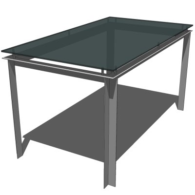 Industrial and sleek, Desiron's Elle Table takes a.... 