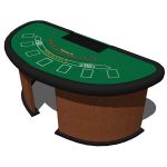 Black Jack casino table