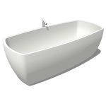 Bathtub made from Exmar characterised by the exter...