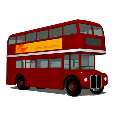 Routemaster London Bus 3d Model Formfonts 3d Models Textures