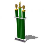 Award can be used for trophy cases in the mid to b...