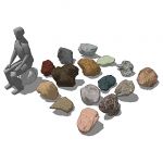 Random sized rocks for use in gardens.  These can ...
