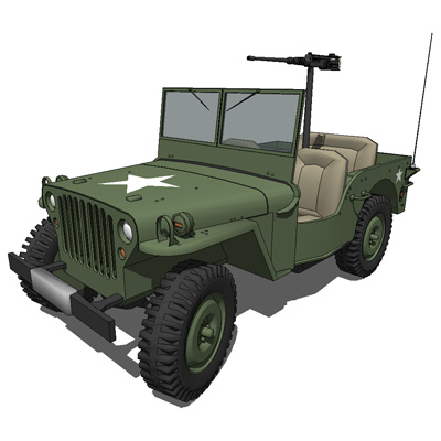 The Willys MB US Army Jeep, along with the nearly .... 
