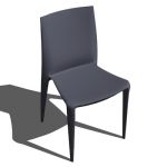 Injection molded stacking chair appropriate for in...