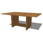 Lineground Dining Table by Skram.