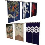 Japanese door curtain
size :- 85cm x 120cm