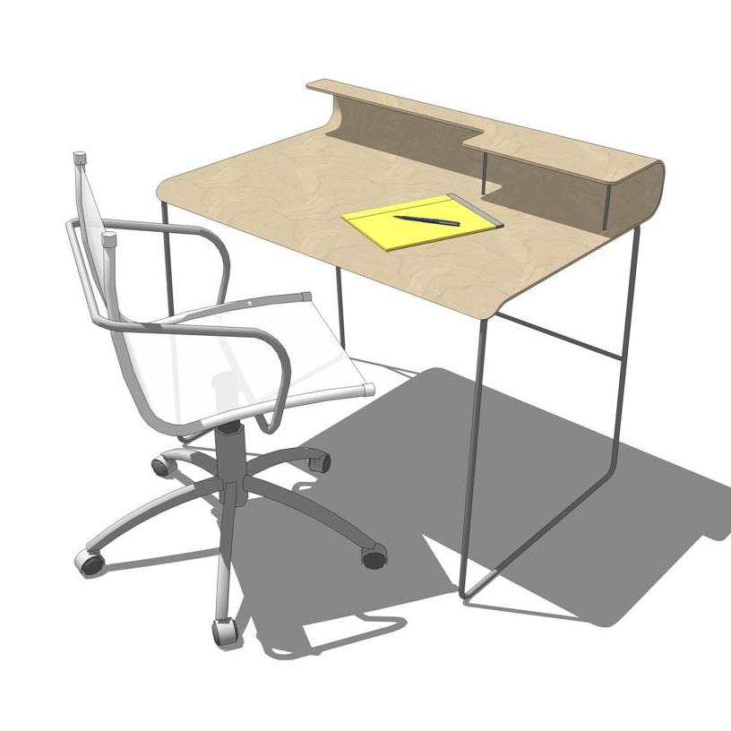 OFFI - Wave Desk. The perfect desk for intimate sp.... 
