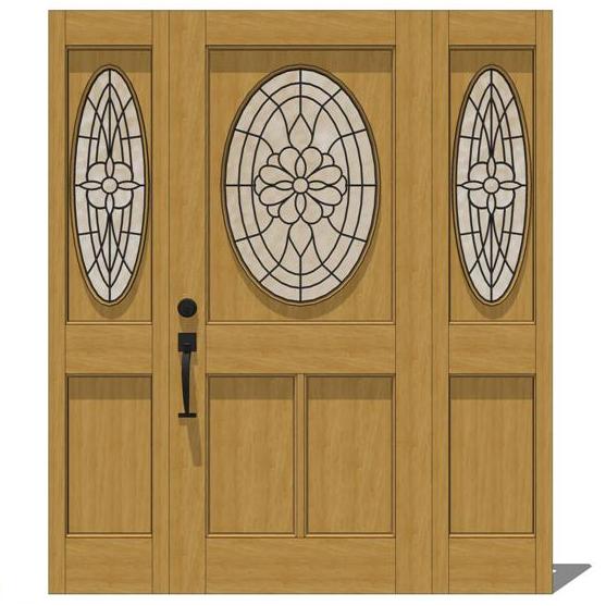 Exterior Door Model 106. There are 2 options, low .... 