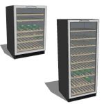 Wine chiller in 34 inches and 60 inches height