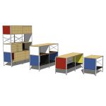 Herman Miller Eames Storage unit in 4 different si...