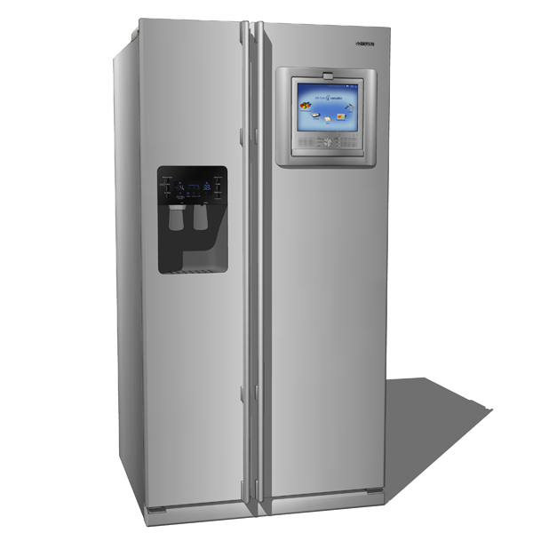 Samsung RH269LP refrigerator. Model is highly deta.... 