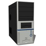 Generic desktop computer. Model is highly detailed...