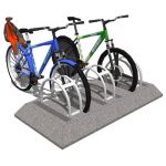 Model based on the Precast Bike Rack by Petersen M...