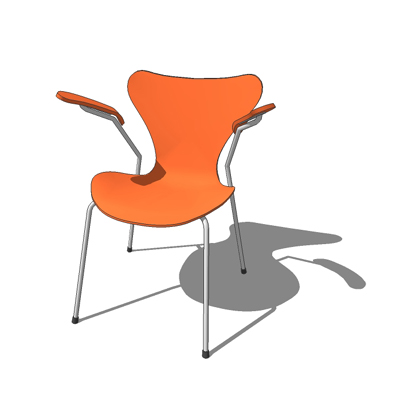 Series 7 armchair by Fritz Hansen, designed by Arn.... 