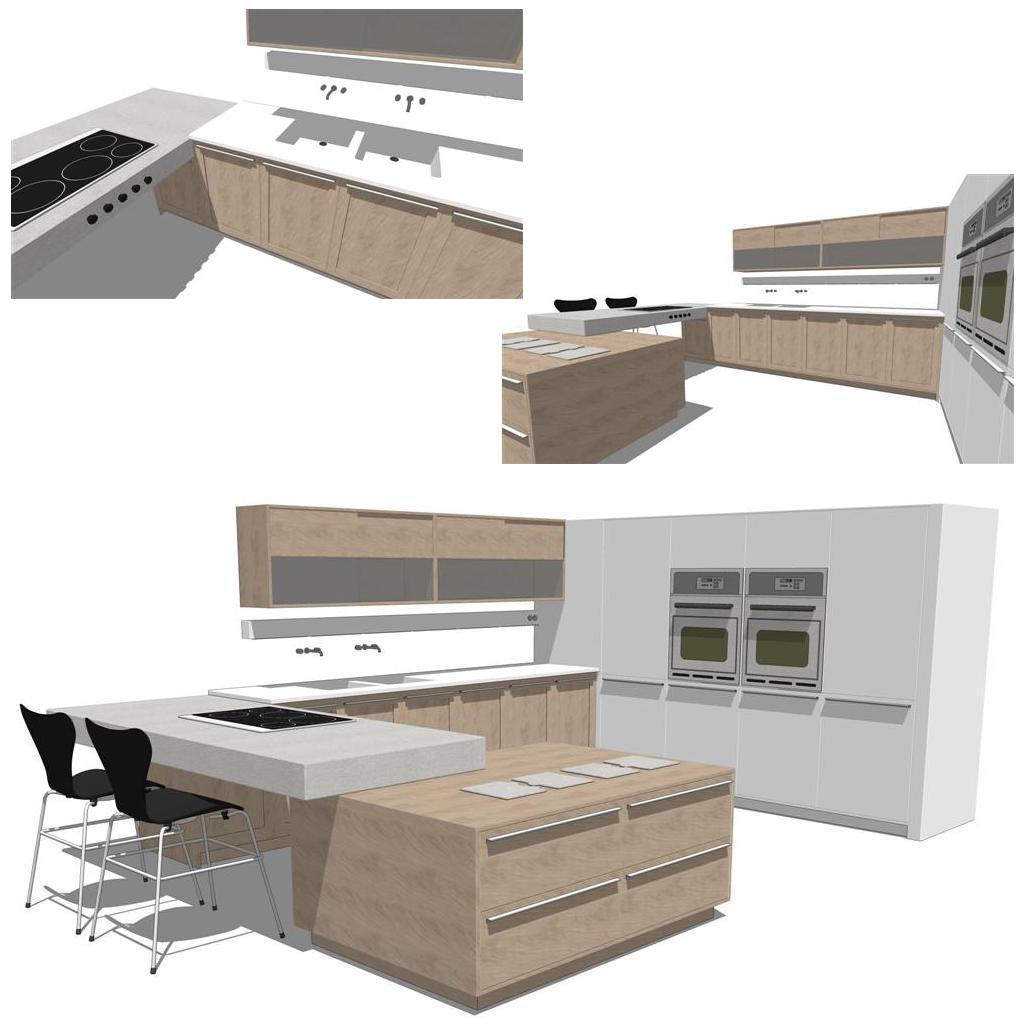 Integra Kitchen Set. Everything is included except.... 