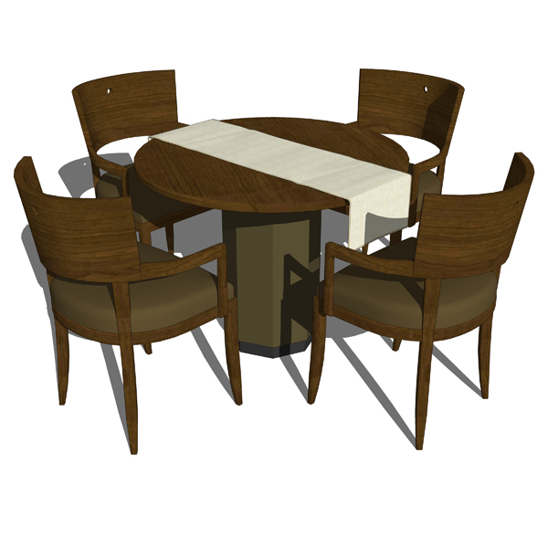 Restaurant dining set which includes the armchair,.... 