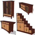 Oriental chest collection