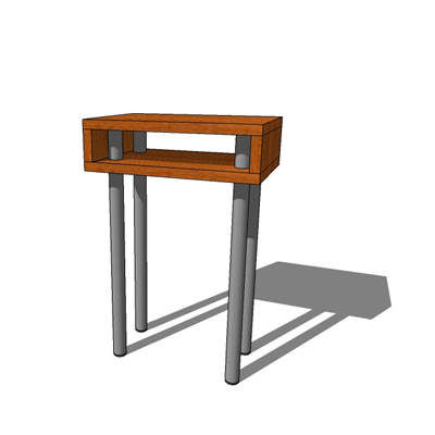 Chicago Side Table by Blu Dot (version 3 component.... 