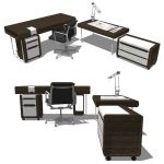 Vu Vu Vu Office Group by Usona. Only desk is a tru...