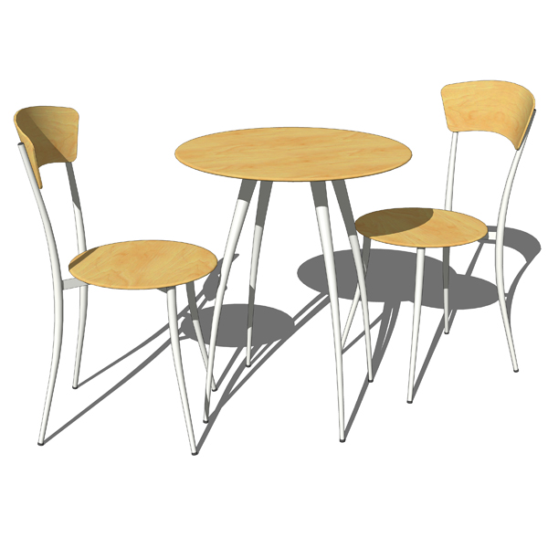 Adesso cafe table and chairs sets. Available in wo.... 