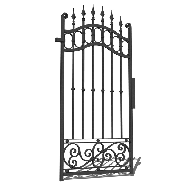 Nuoro spanish style wrought iron gates. Main gate .... 