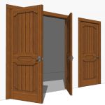 The VG series feature doors with a rustic, tongue-...