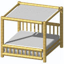 Archicad 11 Object Library, Canopy Bed