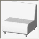 Archicad 11 Object Library, Sofa Set 02. 