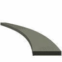 Archicad 11 object parts, Concrete, Curved Ramp