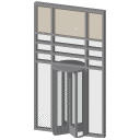 Archicad Library 11 object parts, Revolving Door, .... 