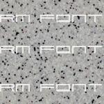 Speckled, light granite countertop