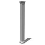 View Larger Image of Square Fluted Column