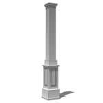 View Larger Image of Square Panelled Columns