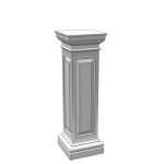 View Larger Image of Square pedestals