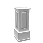 View Larger Image of Square pedestals