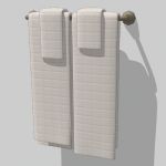 View Larger Image of Towels on rods