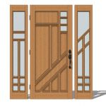 View Larger Image of Contemporary Door Set 1