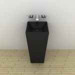 View Larger Image of Stone Pedestal Sinks