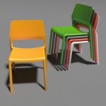 View Larger Image of Knoll Spark Stacking Chairs