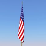 View Larger Image of HD US flag set