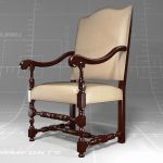 View Larger Image of FF_Model_ID15640_Old_French_Burlap_Chair_03.jpg