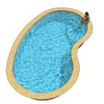 View Larger Image of Kidney-shaped pools
