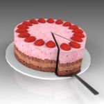 View Larger Image of Strawberry cake